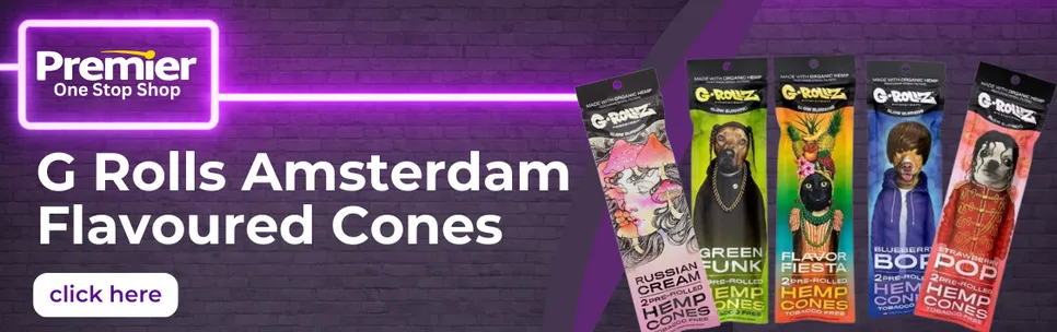 G Rolls Amsterdam Flavoured Cones