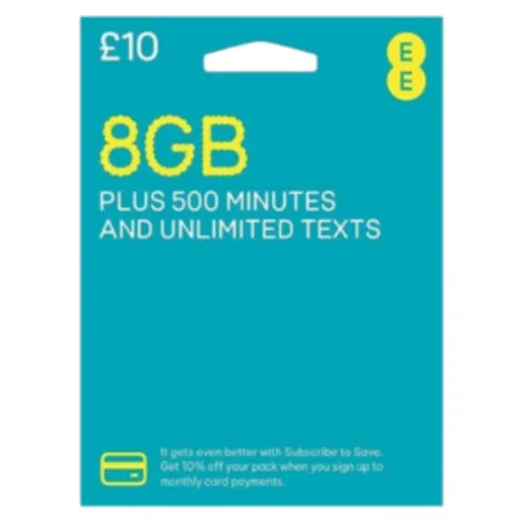 EE Prepay Sim Card
