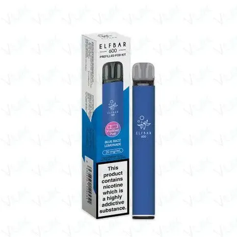 Elf Bar 600 Prefilled Pod Kit - Blue Razz Lemonade