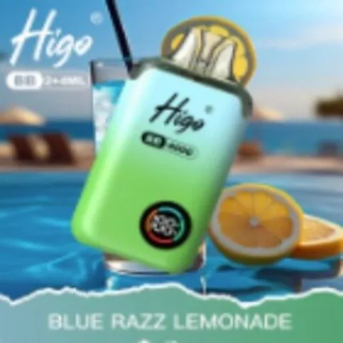 Higo BB 4000 Puffs Kit  Blue Razz Lemonade