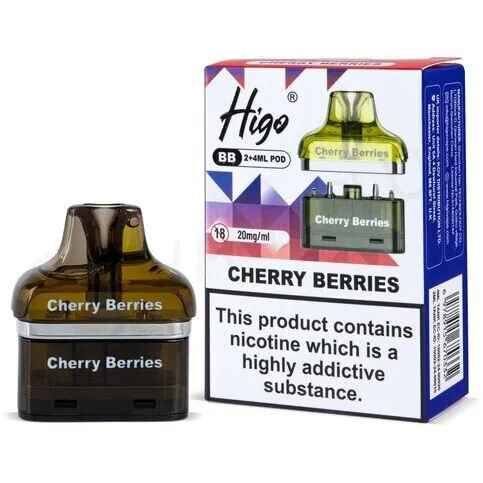 Higo BB 4000 Refill Pod - Cherry Berries
