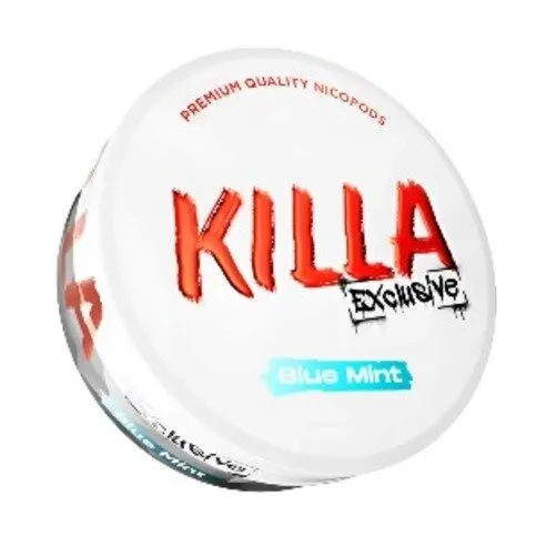 Killa Nicotine Pouches Blue Mint