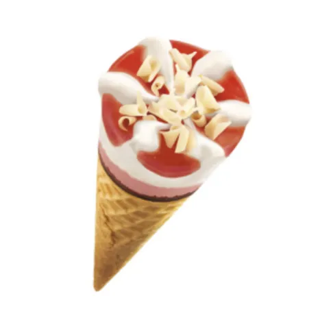 Mjs Diner Strawberry & Vanilla Cone 110ml