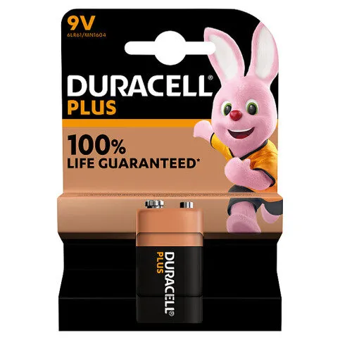 Duracell Plus 9V 1 Pack