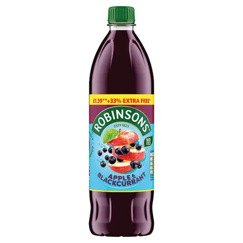Robinsons Apple & Blackcurrant 1 Litre