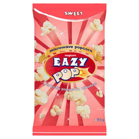 Eazy Pop Magicorn Sweet Microwave Popcorn 85g