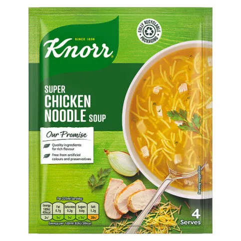 Knorr  Soup Mix Super Chicken Noodle 4x 51 g