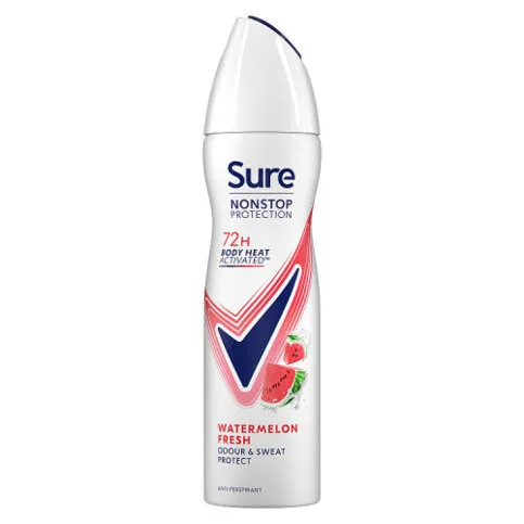 Sure Nonstop Protection Anti-Perspirant Aerosol Watermelon Fresh 150 ml