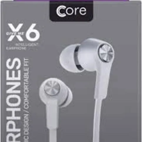 Core Earphones X6 black