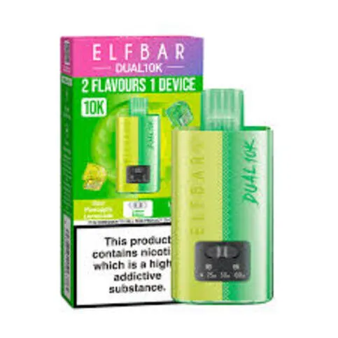 Elf Bar Dual 10K Prefilled Pod Vape Kit Lemon & Lime