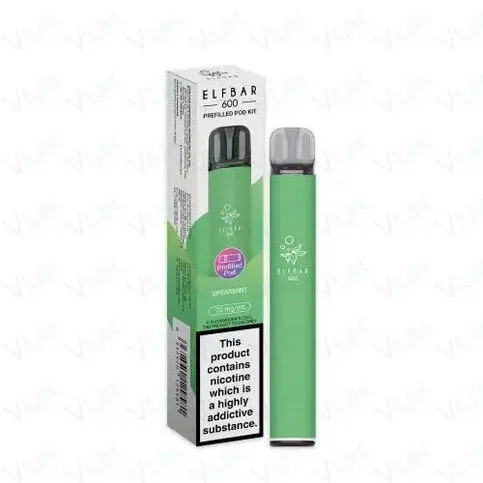 Elf Bar 600 Prefilled Pod Kit - Spearmint