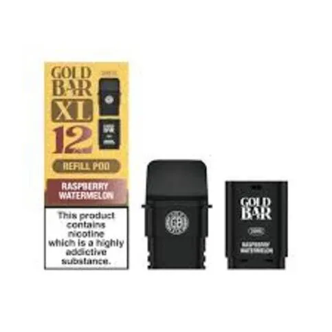 Gold Bar Refill Pod Xl  Raspbrry Watermelon