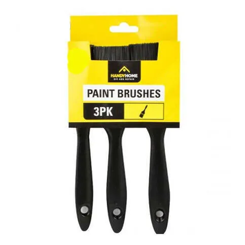 Handy Homes Paint Brushes 3 Pack