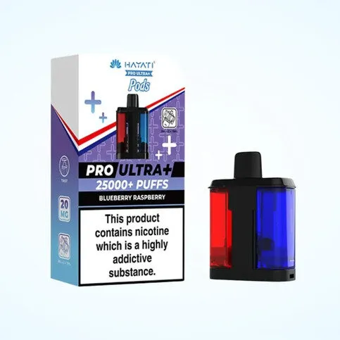 Hayati Pro Ultra+ Blueberry Raspberry Pods