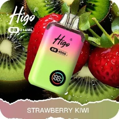 Higo BB 4000 Puffs Kit  Strawberry Kiwi