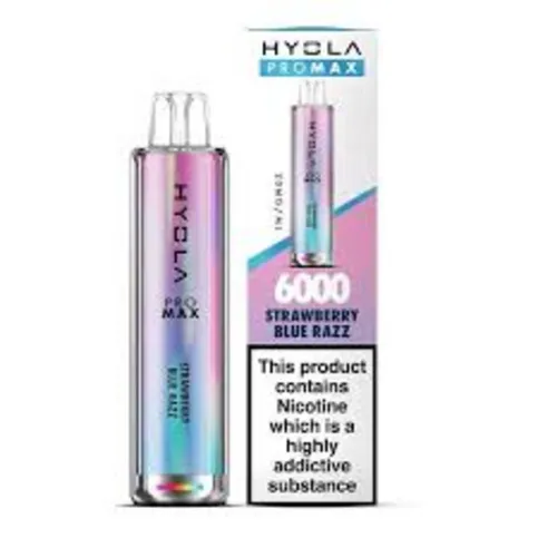 Hyola Pro Max 8000 Prefilled Pods Strawberry Blue Razz 20mg