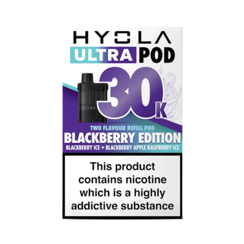 Hyola Ultra 30K Refill Pod Blackberry Edition 20mg KIT