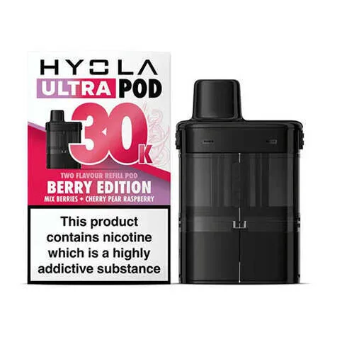 Hyola Ultra 30K Refill Pod Berry Edition 20mg KIT