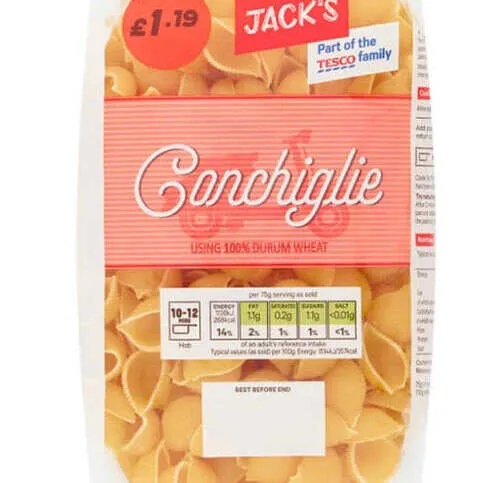 Jack's Conchiglie 500g