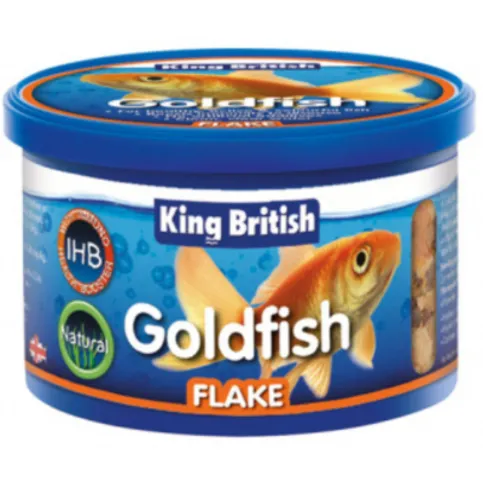 King British Goldfish Flake 12g