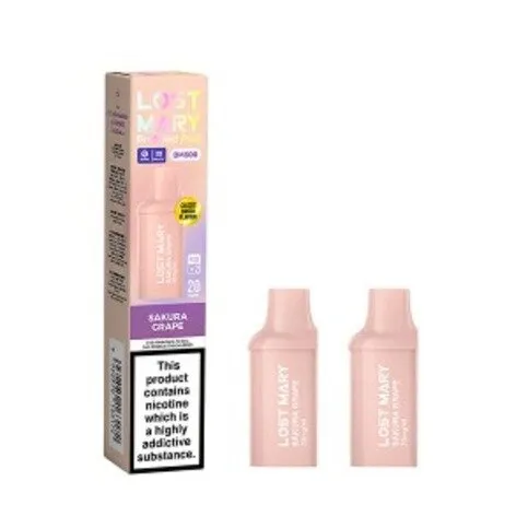Lost Mary Bm600 Pods - Sakura Grape