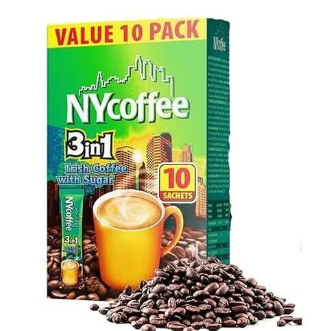 Ny Coffee 3 in 1 Irish Coffee 10 Sachets