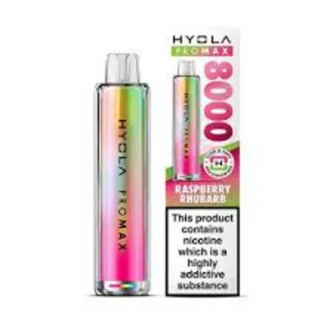 Hyola Pro Max 8000 Refill Pod Raspberry Rhubarb 20mg