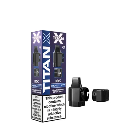 Titan X Blueberry Sour Razz Pods