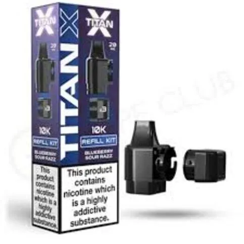 Titan X Kit Blueberry Sour Razz