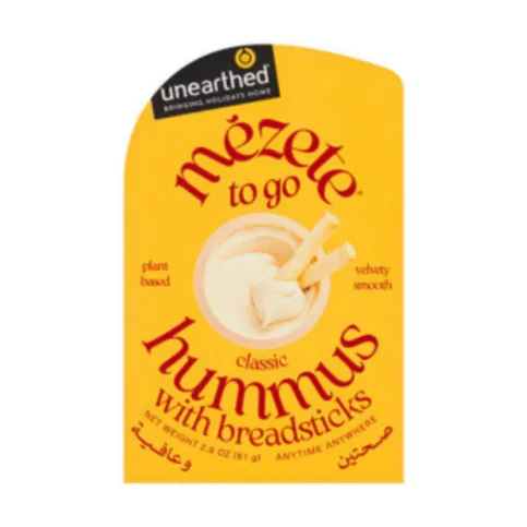 Unearthed Mezete Hummus With Breadsticks 81g