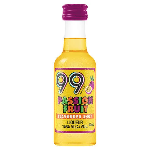 99 Brand Passion Fruit Flavoured Shot Liqueur 50ml