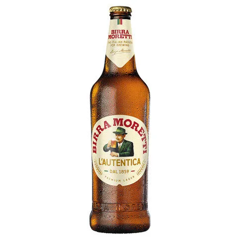 Birra Moretti Premium Lager Bottle 660ml