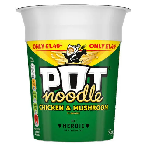 Pot Noodle  Standard Pot Chicken & Mushroom 90 g